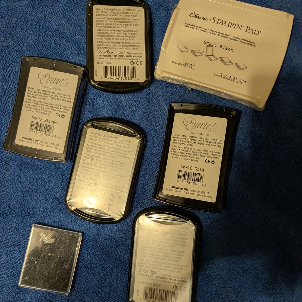 UNUSED, New STAMPIN UP! Authentic, Original Stamp and Ink Sets, Lot - Picture 8 of 16